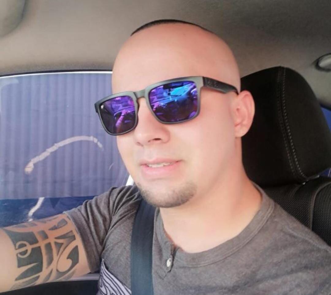 Eddie Salmeron, conductor de app desaparecido desde el domingo. Foto cortesía.