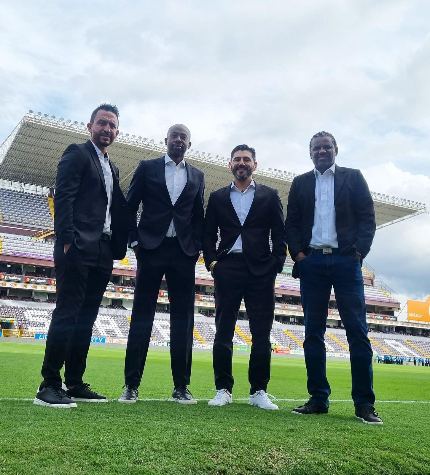 Previa de FUTV con Randall Azofeifa, Paulo Wanchope, Gabriel Vargas y Roy Myers. Foto: Instagram