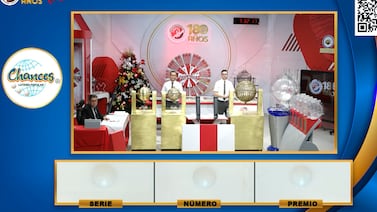 Estos son los números ganadores del sorteo de Chances de este viernes
