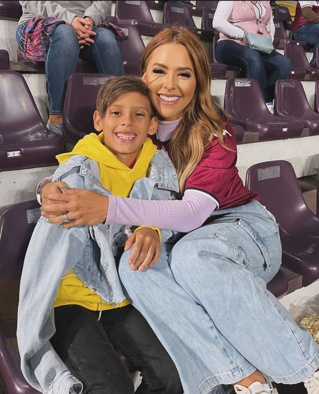 Keyla Sánchez, presentadora de canal 7