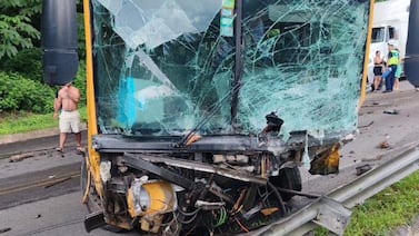 Revelan grave situación del bus que causó la muerte del hijo de una vicealcaldesa