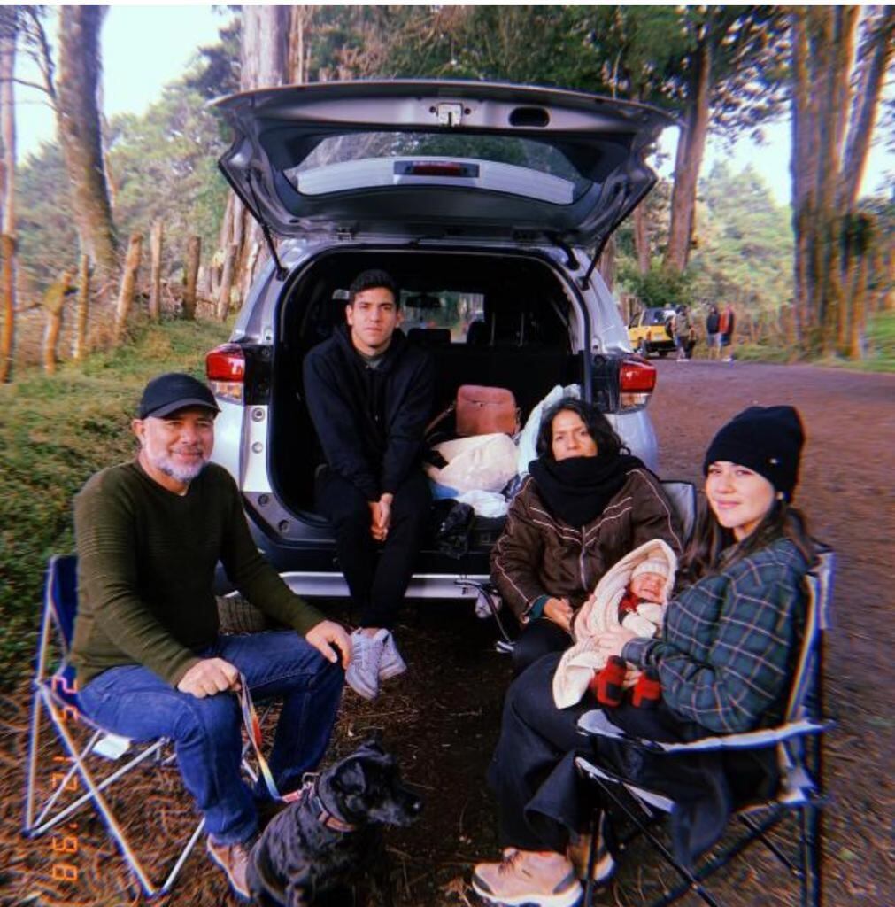 El defensor José Luis Quirós se siente acuerpado por sus papás y hermanos. Cortesía.