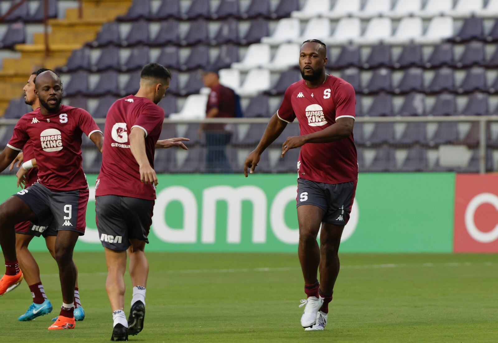 29/08/2024, San Jose, Estadio Ricardo Saprissa, partido de la jornada 5 del torneo de Copa Centroamericana entre el Deportivo Saprissa y el Municipal de Guatemala.