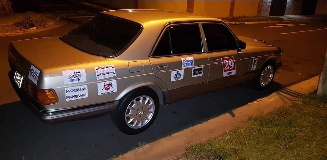 Mercedes Benz del año 85, propiedad de Alejandro Betancourt. Cortesía.