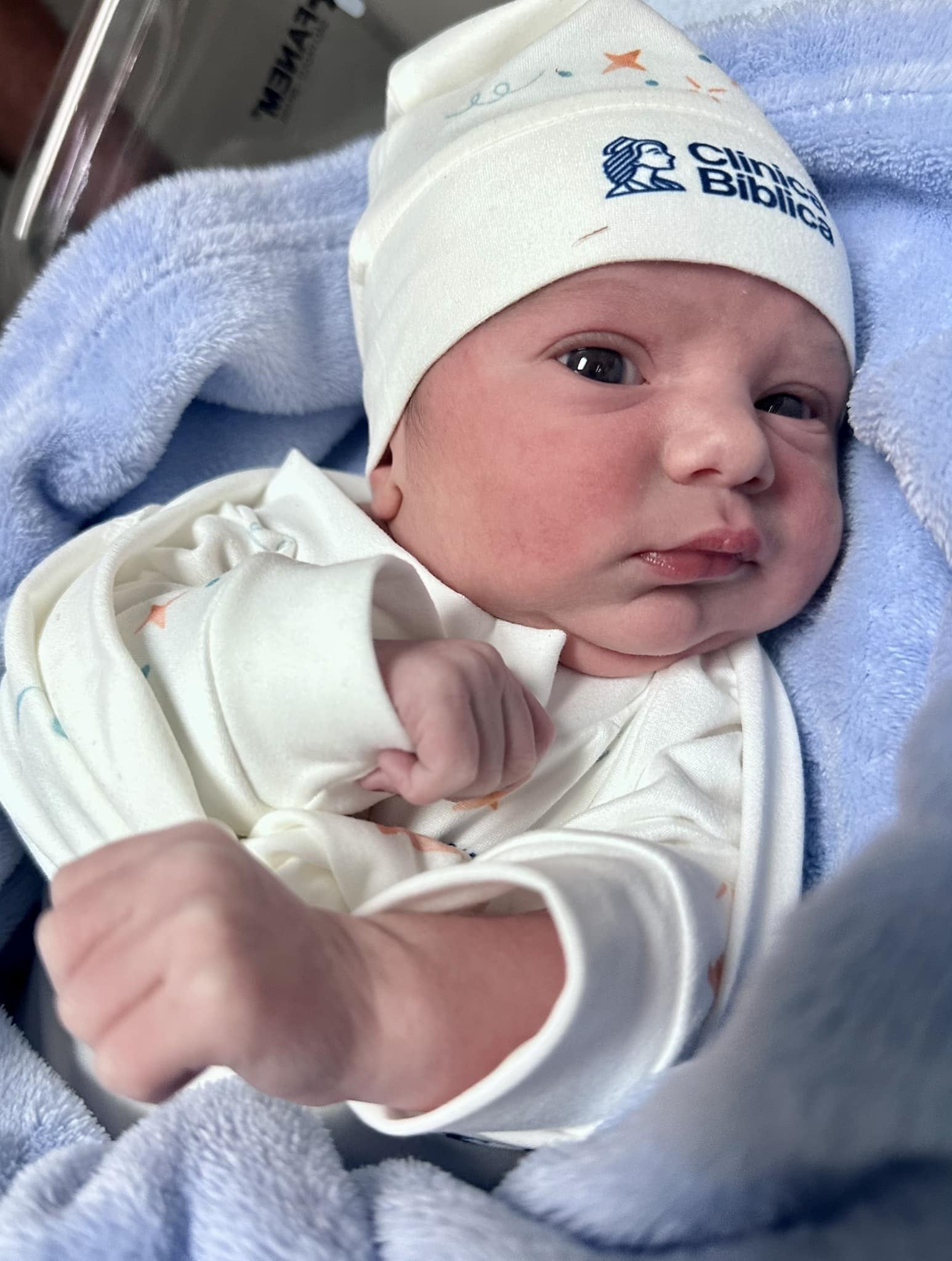 Joselyn Chacón muestra fotos de su bebé que ya tiene tres meses