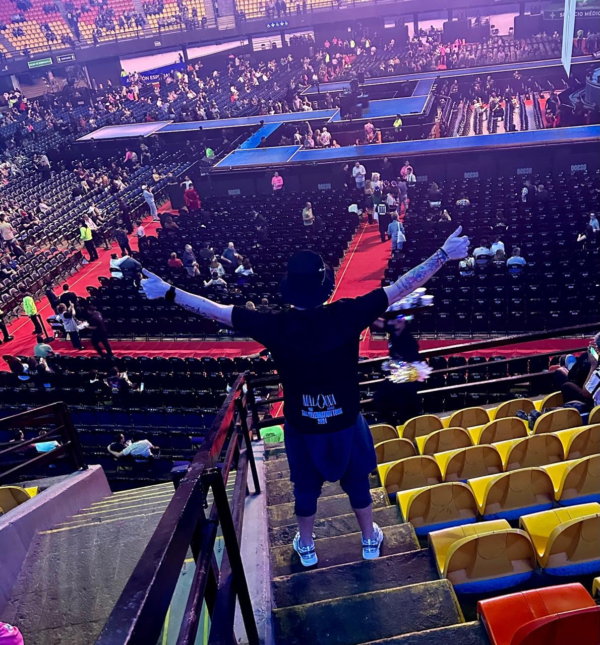 Madonna, ticos en concierto de Madonna en México