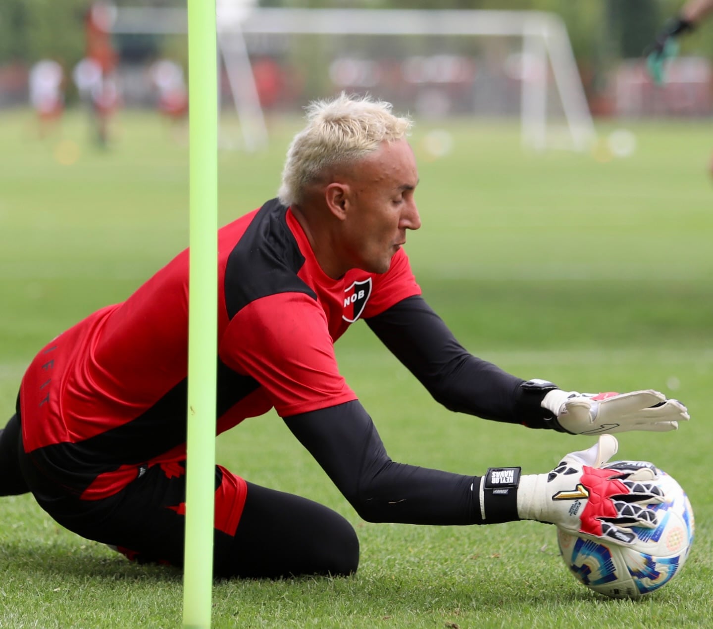 Keylor Navas, primer entrenamiento con Newells Old Boys, Argentina