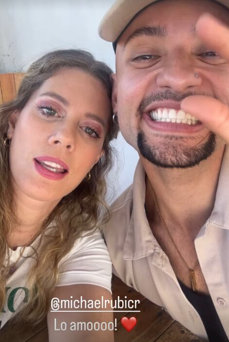Lorna Cepeda y Michaerl Rubí se reencontraron en México.