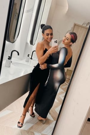 Youcenar Castro y Kricsia Morun