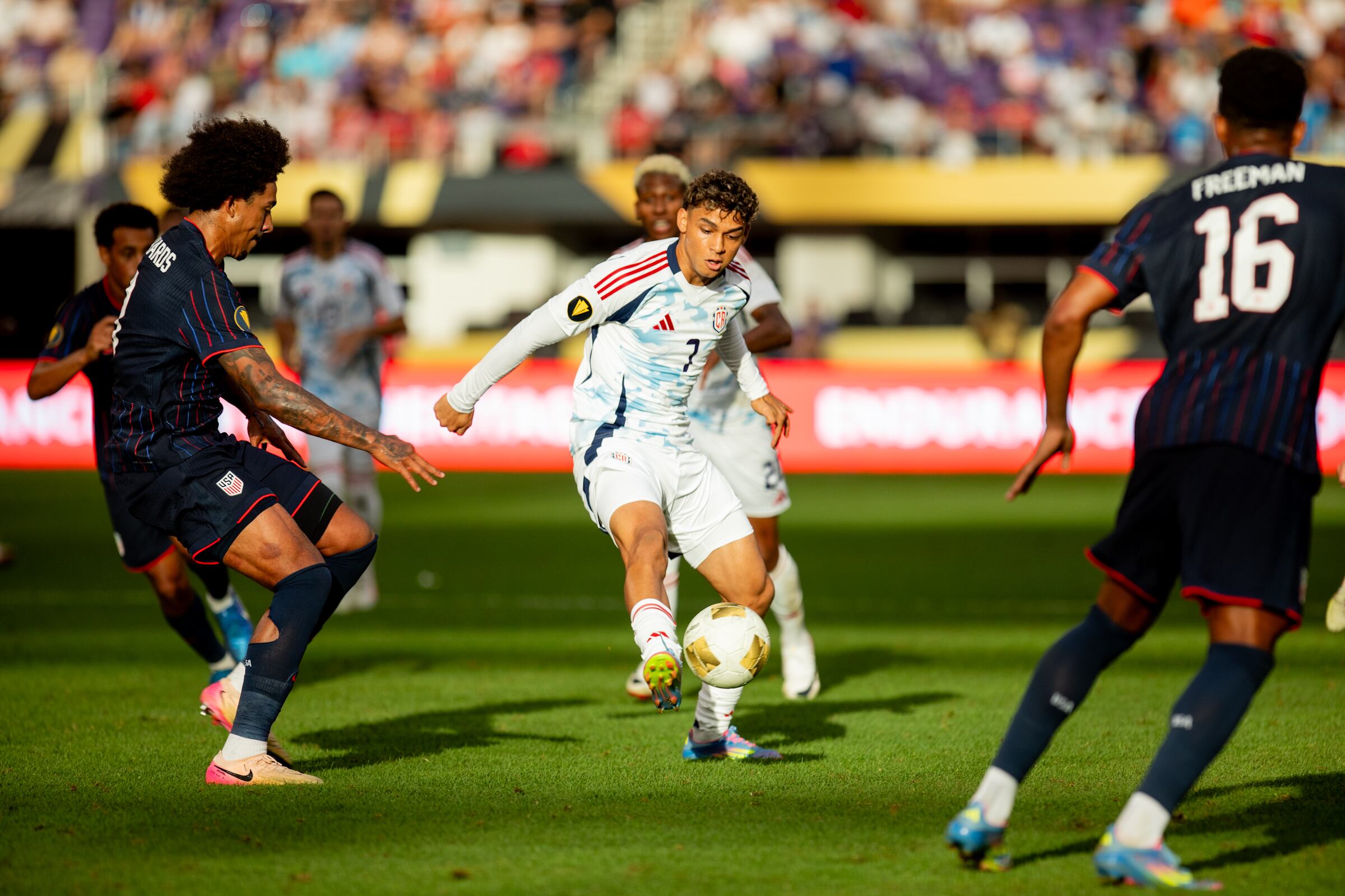 Costa Rica vs Estados Unidos, cuartos de final Copa Oro. Prensa FCRF.