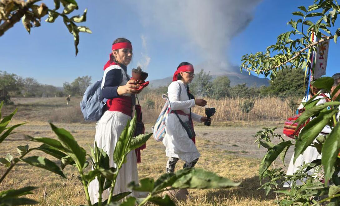 volcán Popocatépetl. Foto: El Universal, GDA