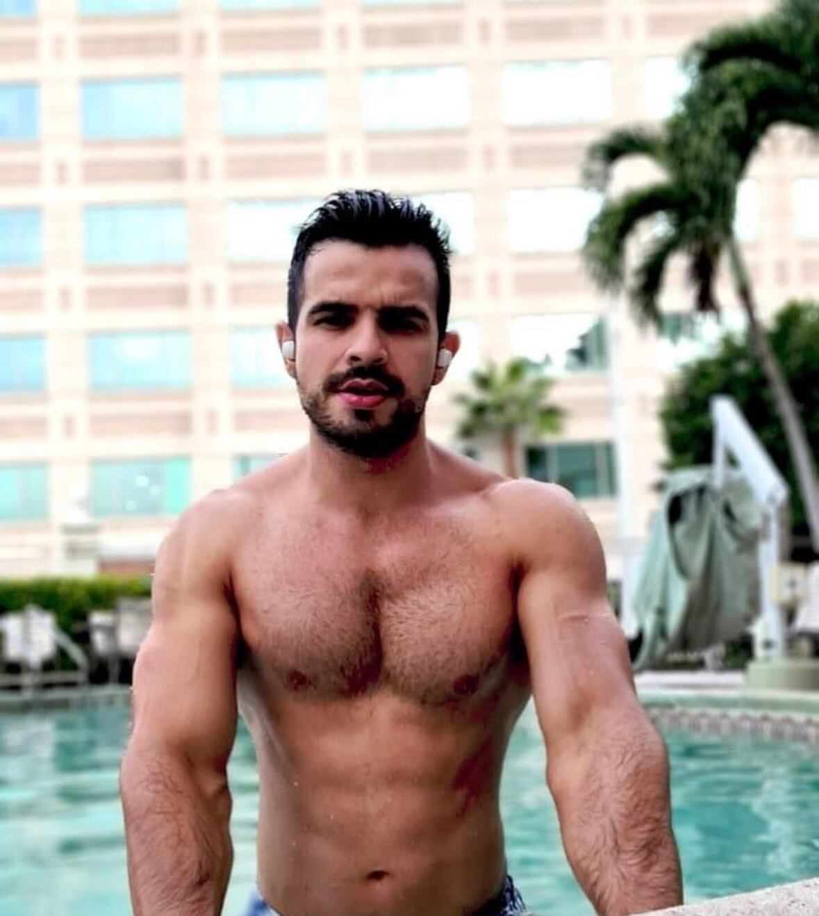 Sergio González compartió una sexi foto