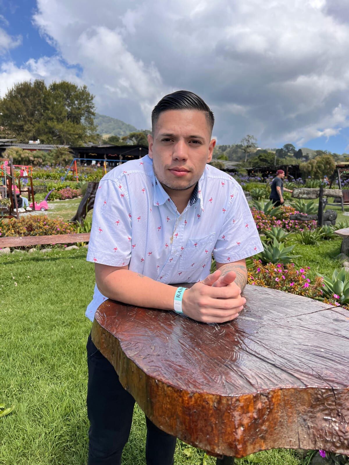 Kevin Fernando Ruiz Solís, de 29 años, murió en la ruta 27, cuando en apariencia lo desestabilizó un pick up. Foto: Cortesía Alejandro Alvarado Solís para LT