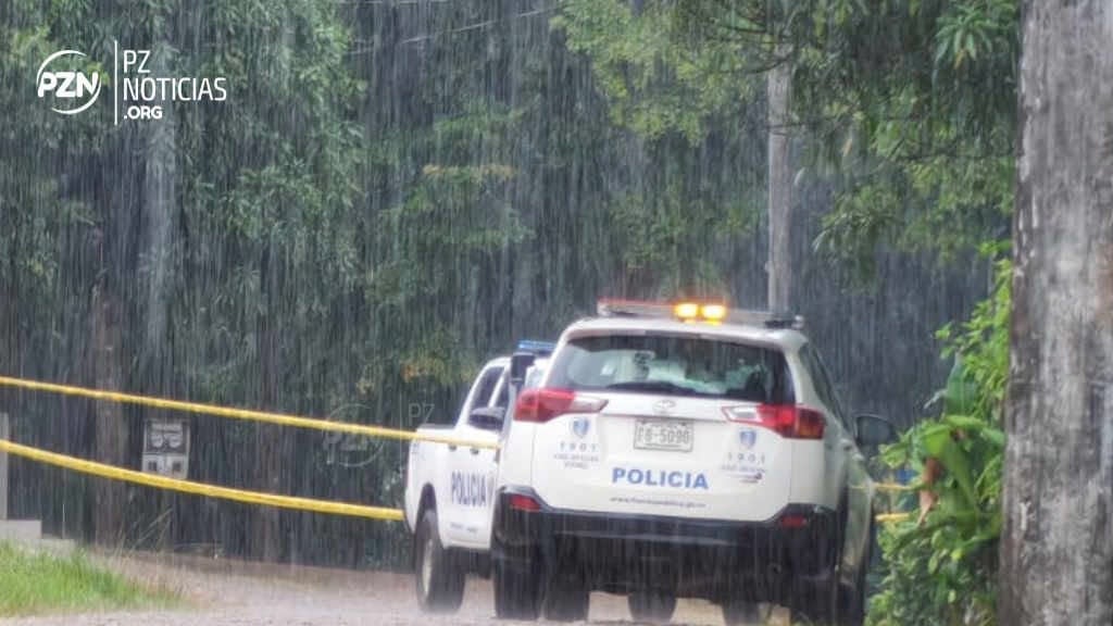Homicidio en El Hoyón, camino a barrio 8 de Diciembre, en San Isidro de El General, el miércoles 23 de setiembre del 2026. Foto: Tomada de PZ Noticias