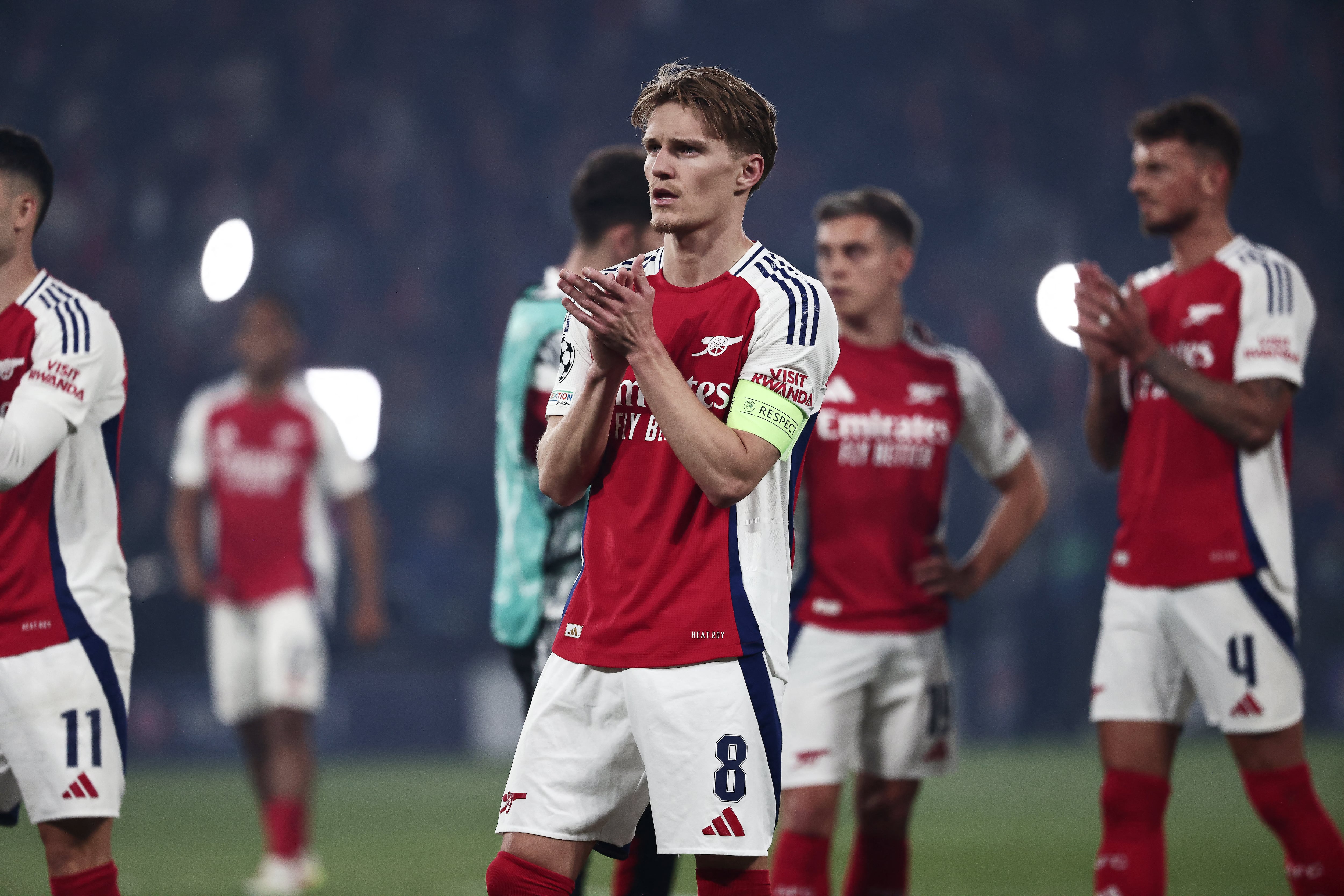 Champions League: PSG vs Arsenal. AFP.