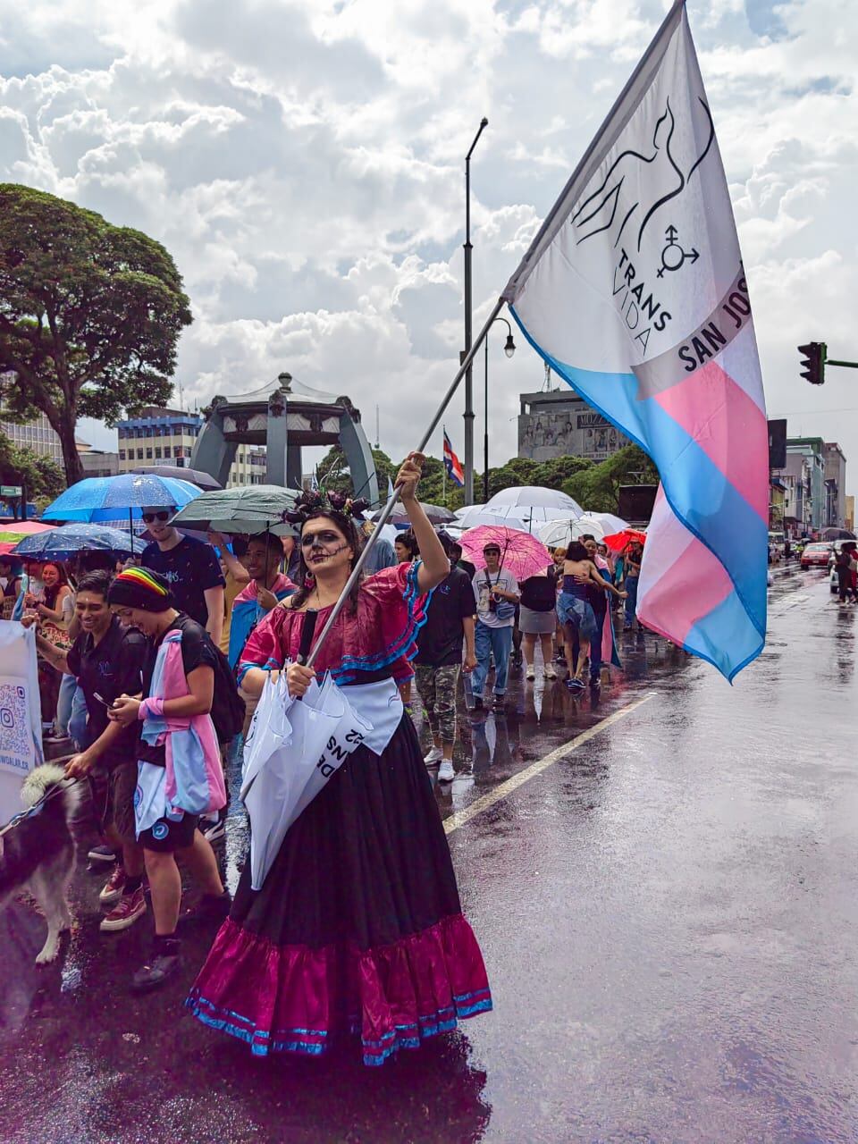 El 16 de octubre del 2022 en San José se realizó la primera Marcha del Orgullo Trans (Pride Trans 2022), la cual caminó del Parque Central a la Plaza de la Democracia, exigiendo respeto, igualdad, derechos y leyes justas para la comunidad trans nacional. La organizó la Asociación Transvida.