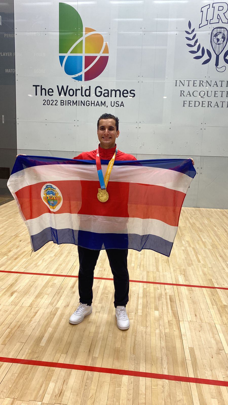 Andrés Acuña, raquetbol