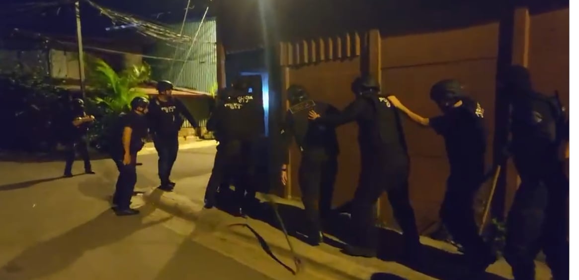 El OIJ realiza allanamiento para dar con la banda los Paveños