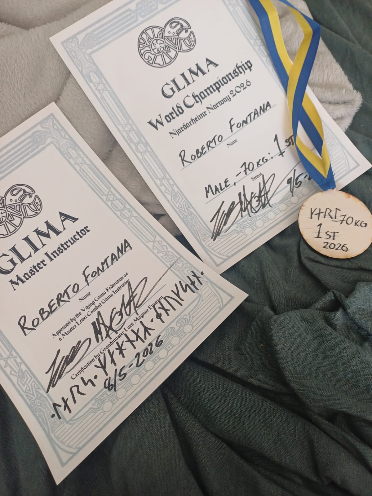 Roberto Fontana, vecino de Desamparados, ganó invicto el Mundial de Lucha Vikinga y se convirtió en el primer campeón mundial fuera de los países escandinavos en la historia.