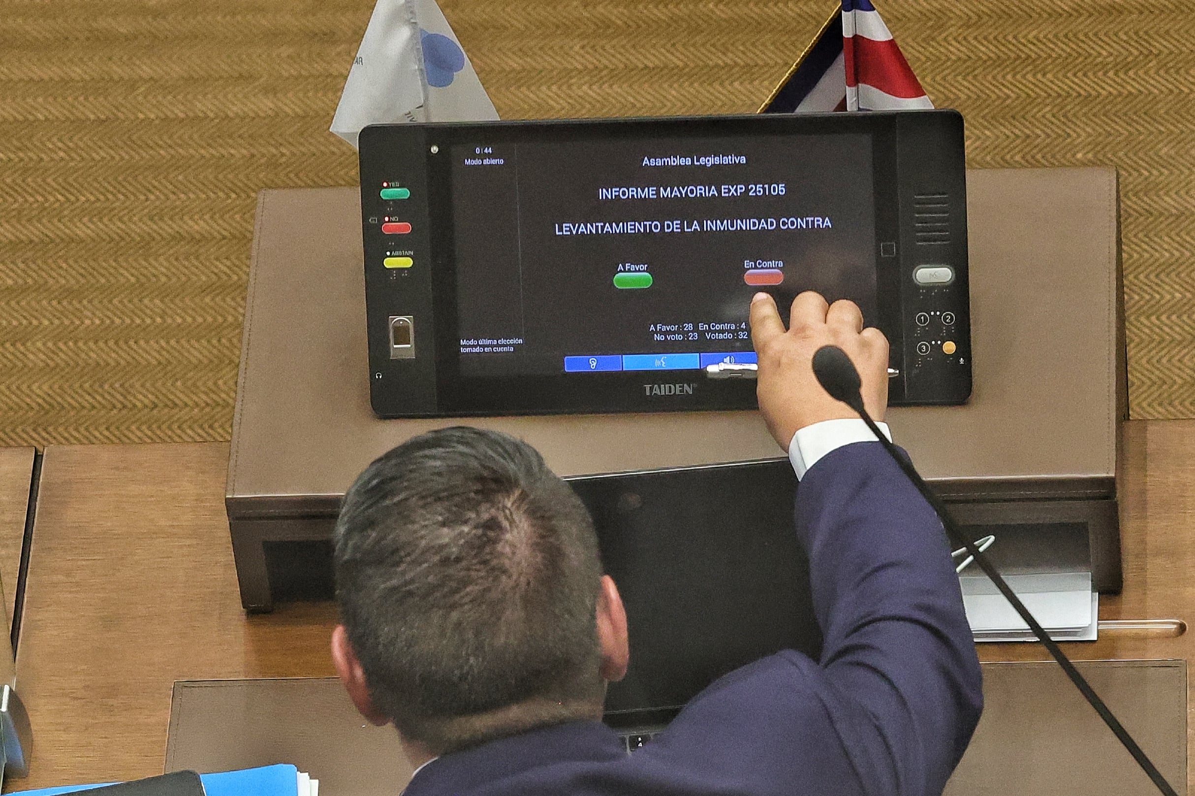 22/09/2025/ debate sobre levantamiento de la inmunidad de Rodrigo Chaves / foto John Durán