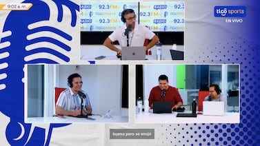 Periodista de Teletica intervino en programa de Tigo Sports para tirarle con todo a su colega y él le respondió
