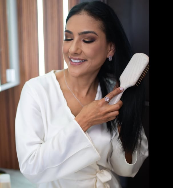Nancy Dobles, presentadora de Buen día de Teletica.