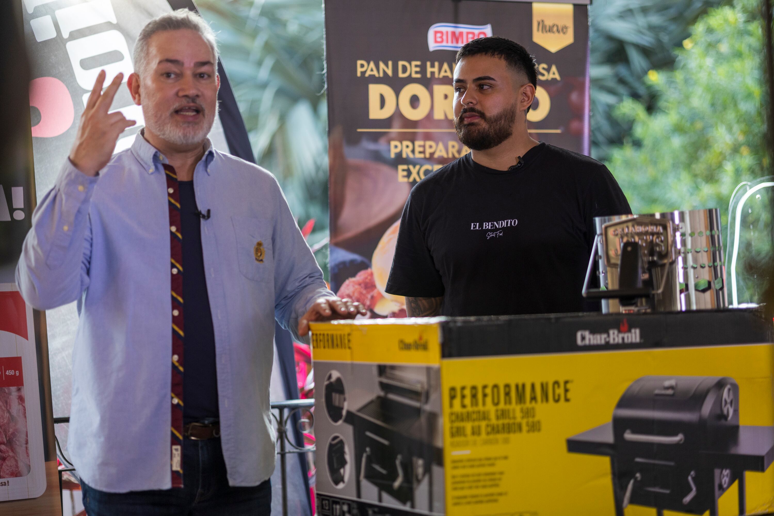 24/10/2024, San José, Santa Ana, grabación del Reality Show de La Teja, que se llama Guerra de Hamburguesas.