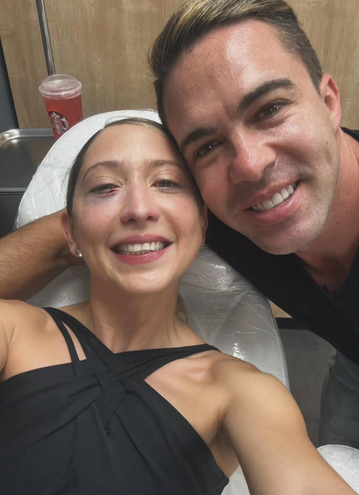 Ítalo Marenco y Lucía Jiménez