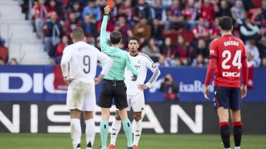 Carlo Ancelotti explotó por el arbitraje y considera injusta la expulsión de Jude Bellingham