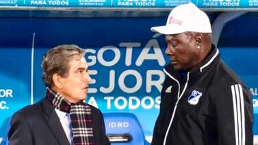 Jorge Luis Pinto se derrumba ante la muerte de su “hijo” Freddy Rincón (video)