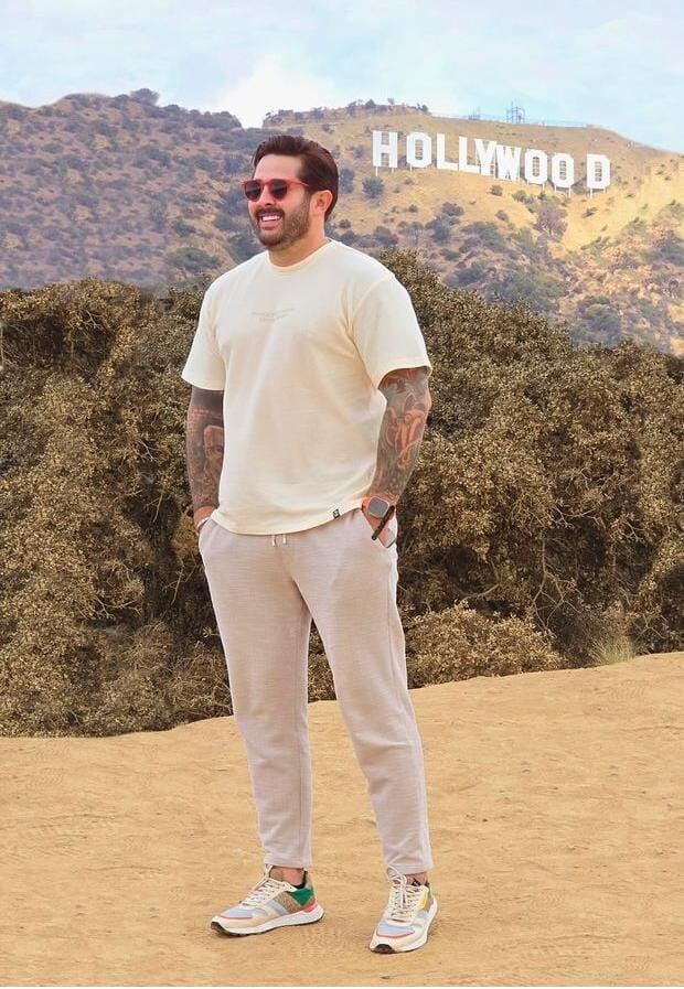 Omar Cascante en Hollywood