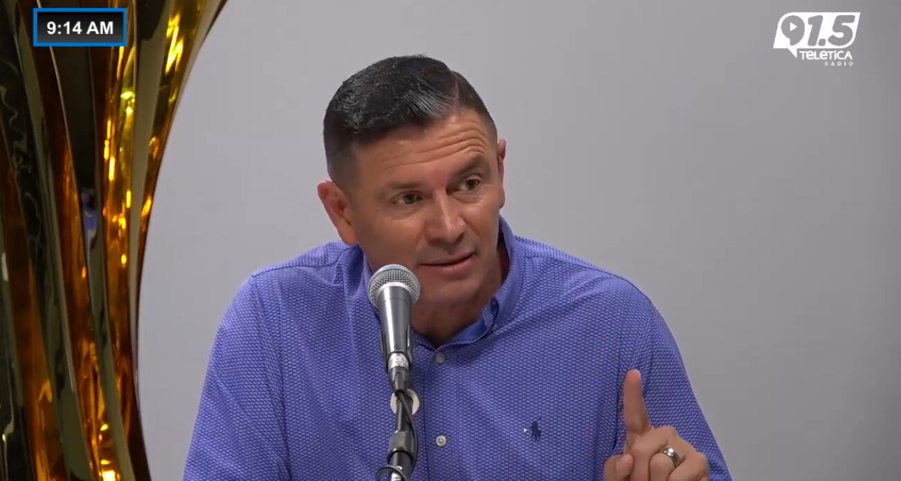 Rolando Fonseca reveló cuál es el equipo de sus amores.