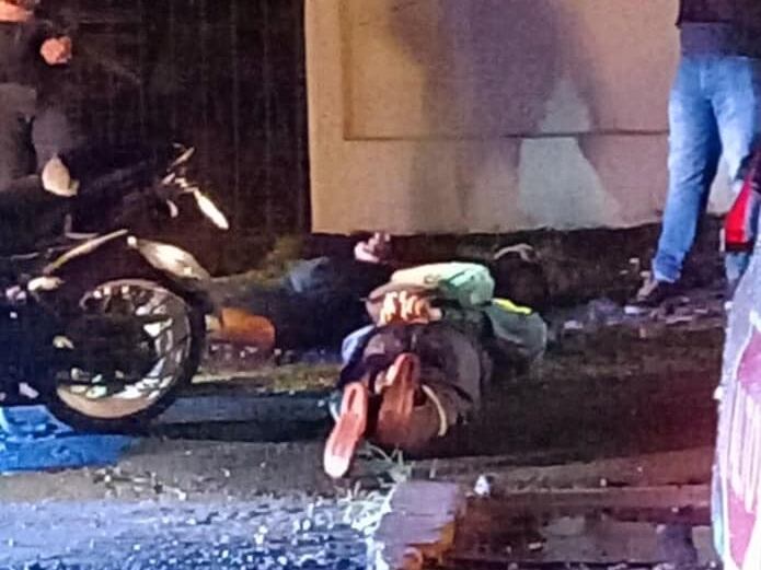 Detenidos por intento de tumbonazo en La Guácima. Foto cortesía.