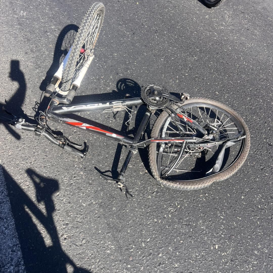 Ciclista fallecido en Cartago. Foto Cleteando y algo más.