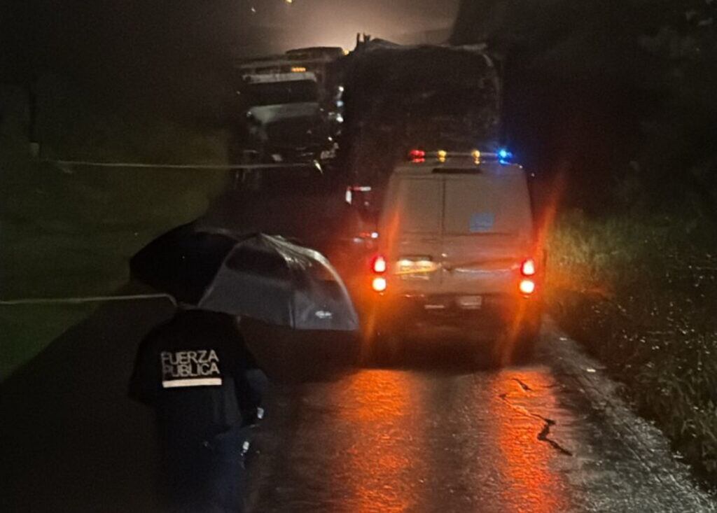 El accidente ocurrió en Bijagua de Upala. Foto El Norte Hoy/Facebook.