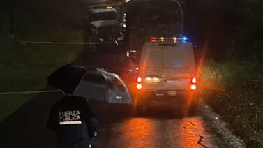 Calle oscura fue testigo de una tragedia: pareja murió en circunstancias estremecedoras