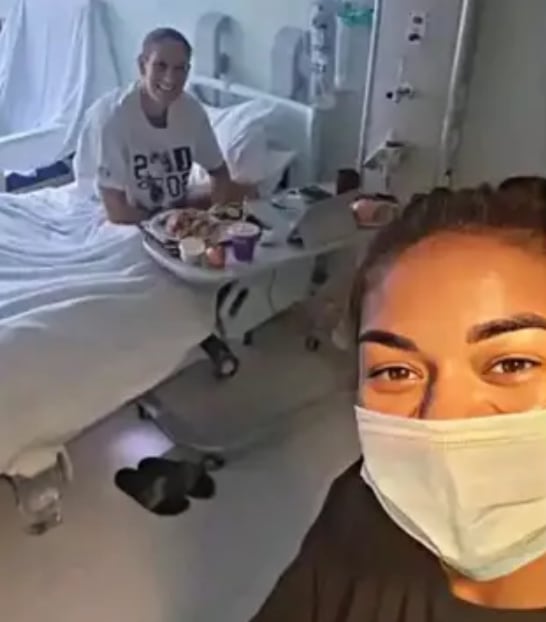 Ann-Katrin Berger lucha contra el cáncer desde el 2017. Foto tomada de X.