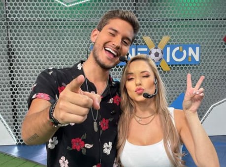 Periodista Mary Escalante, panelista de Conexión Fútbol. Instagram