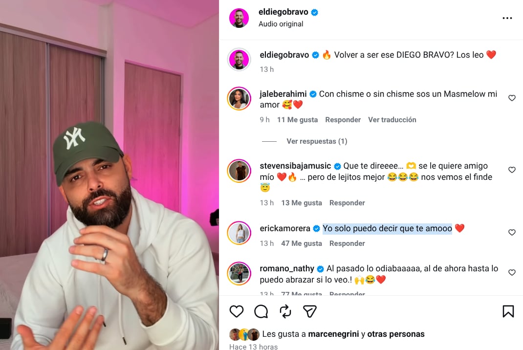 Diego Bravo preguntó a sus seguidores si quieren que vuelva su personaje.