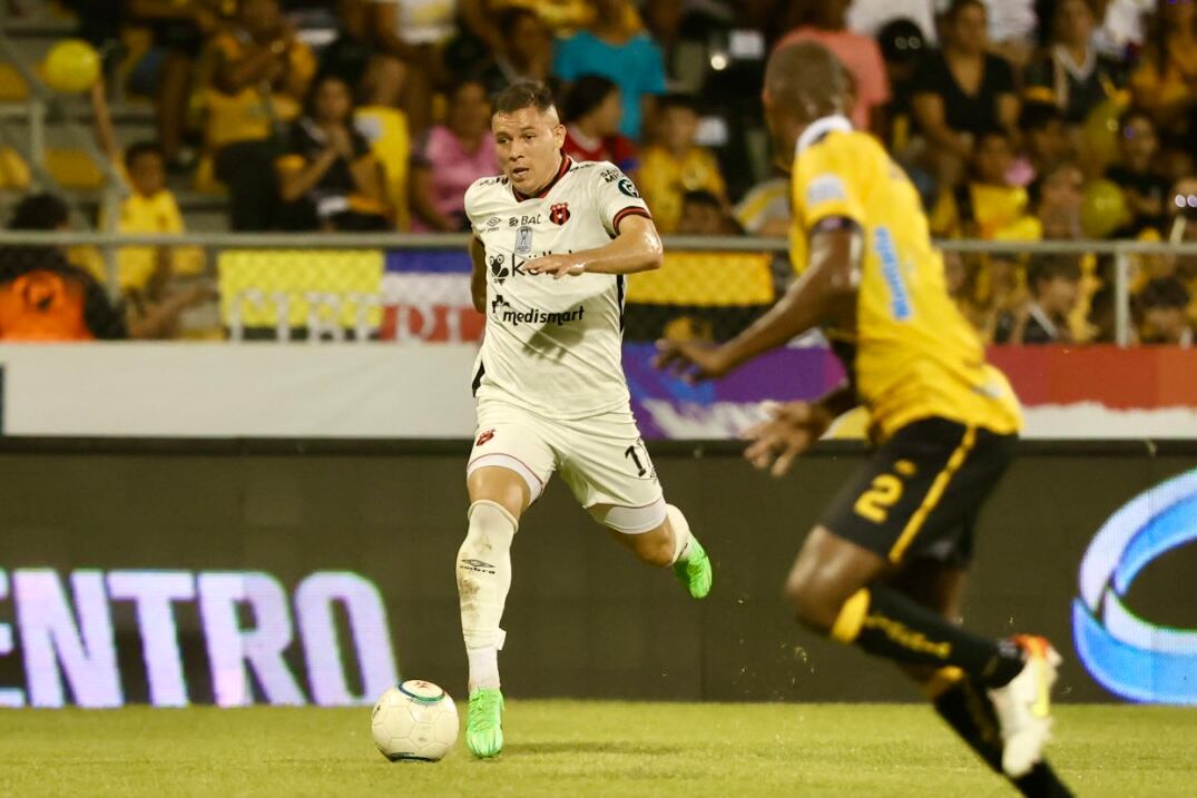26/03/2024, Guanacaste, Estadio Edgardo Baltodano, partido de la jornada 14 del torneo de clausura 2024 entre el Municipal Liberia y la Liga Deportiva Alajuelense.