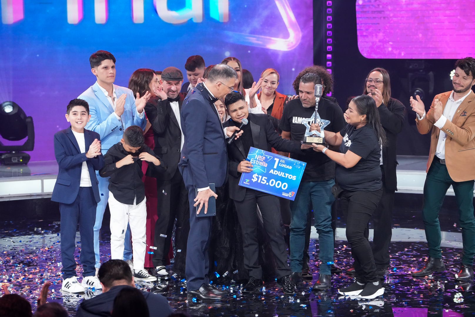 06/07/2025. Nace Una estrella. Gala #12. Estudio Marco Picado, San Jose. Fotografía: Lilly Arce.