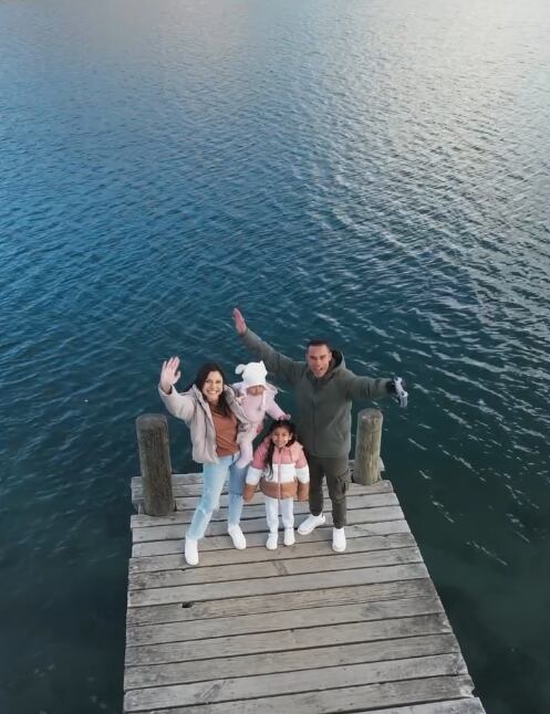 Youstin Salas y su familia le sacaron el jugo a su corta estadía en Nueva Zelanda. Instagram.