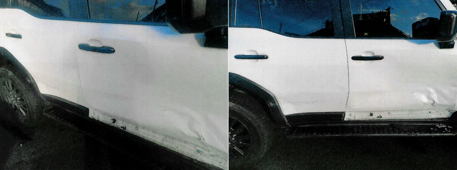 Así quedó el lujoso carro del AyA tras un accidente que ocurrió el 30 de setiembre.