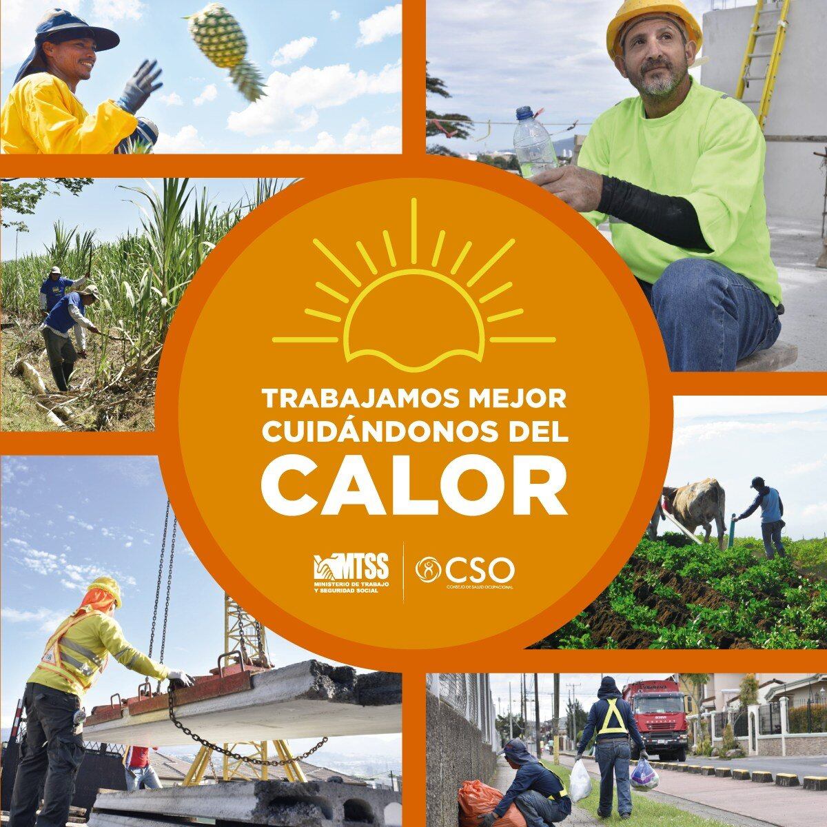 Con el lema: "Trabajamos mejor cuidándonos del calor”, el Consejo de Salud Ocupacional (CSO) realizará una campaña para de mejorar las condiciones de trabajo y prevenir riesgos laborales para todos los pulseadores que bretean directamente bajo el sol