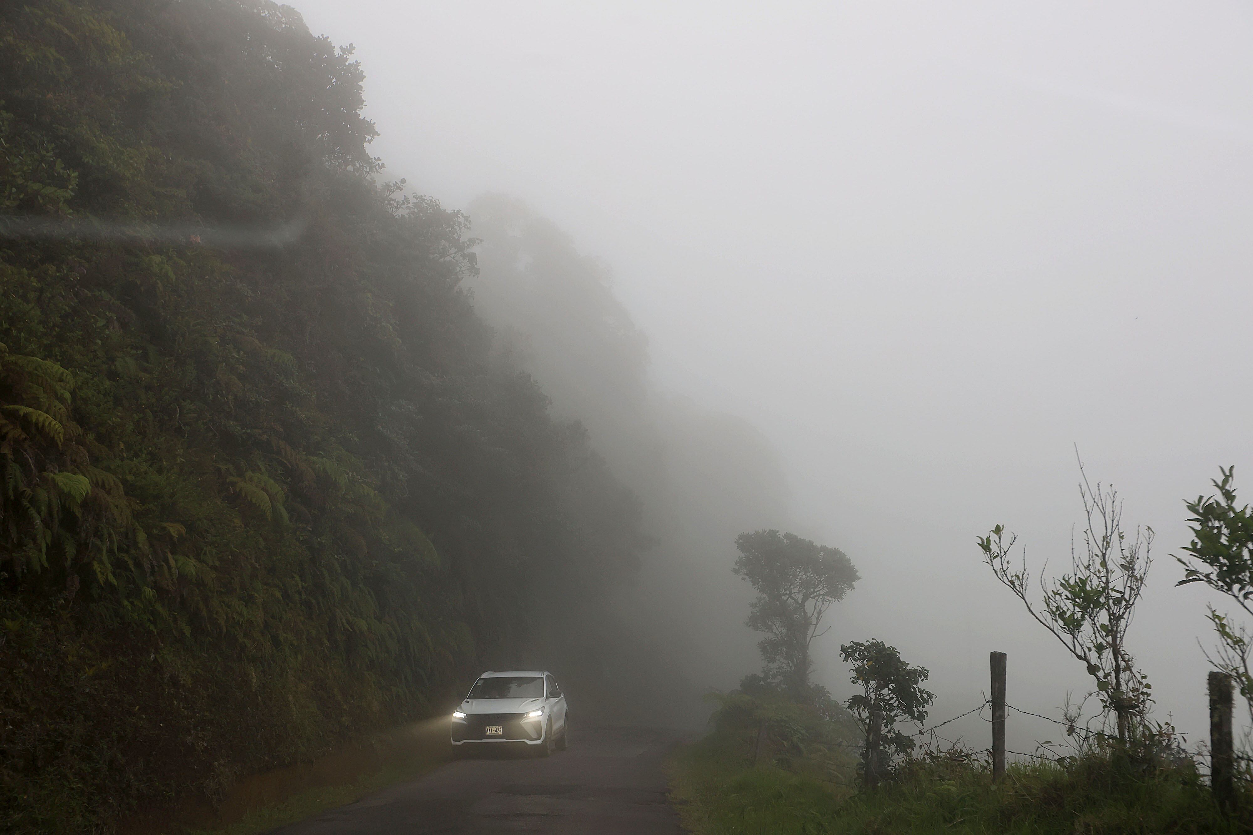 Sarchí, afectación por erupción de volcán Poas