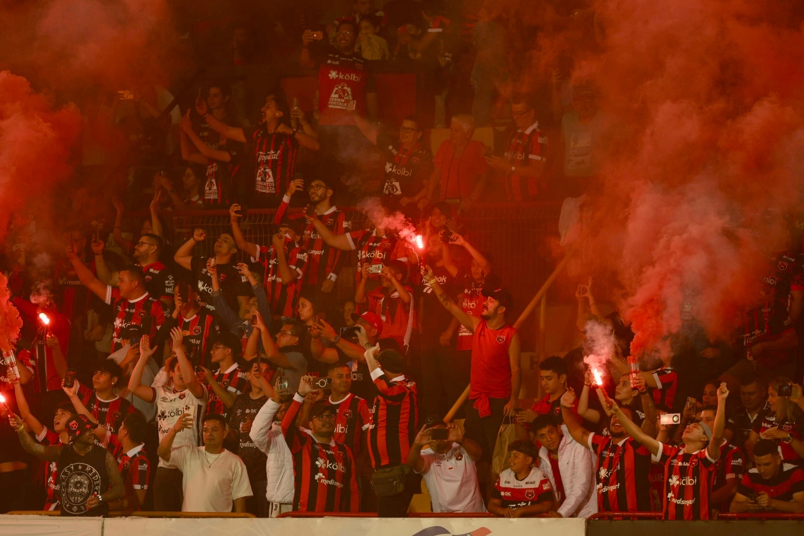 20/04/2024, Alajuela, Estadio Alejandro Morera Soto, partido de la jornada 19 del torneo de clausura 2024 entre Liga Deportiva Alajuelense y el Deportivo Saprissa.