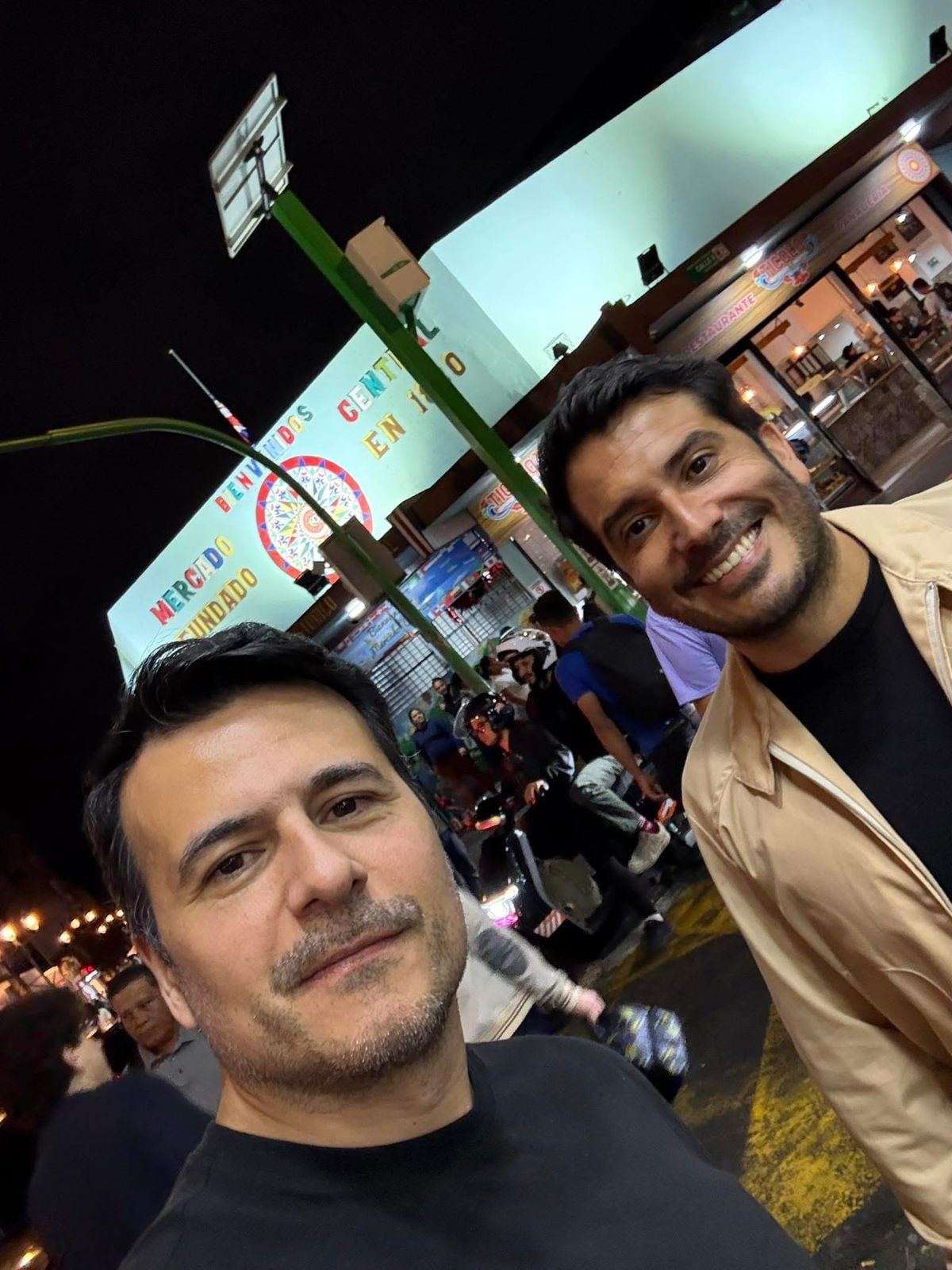 Douglas Sánchez y Jorge Obando