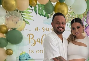 Allan Alemán y su pareja Melissa Murillo esperan con ansias la llegada de Alessandro, su primer hijo juntos.
