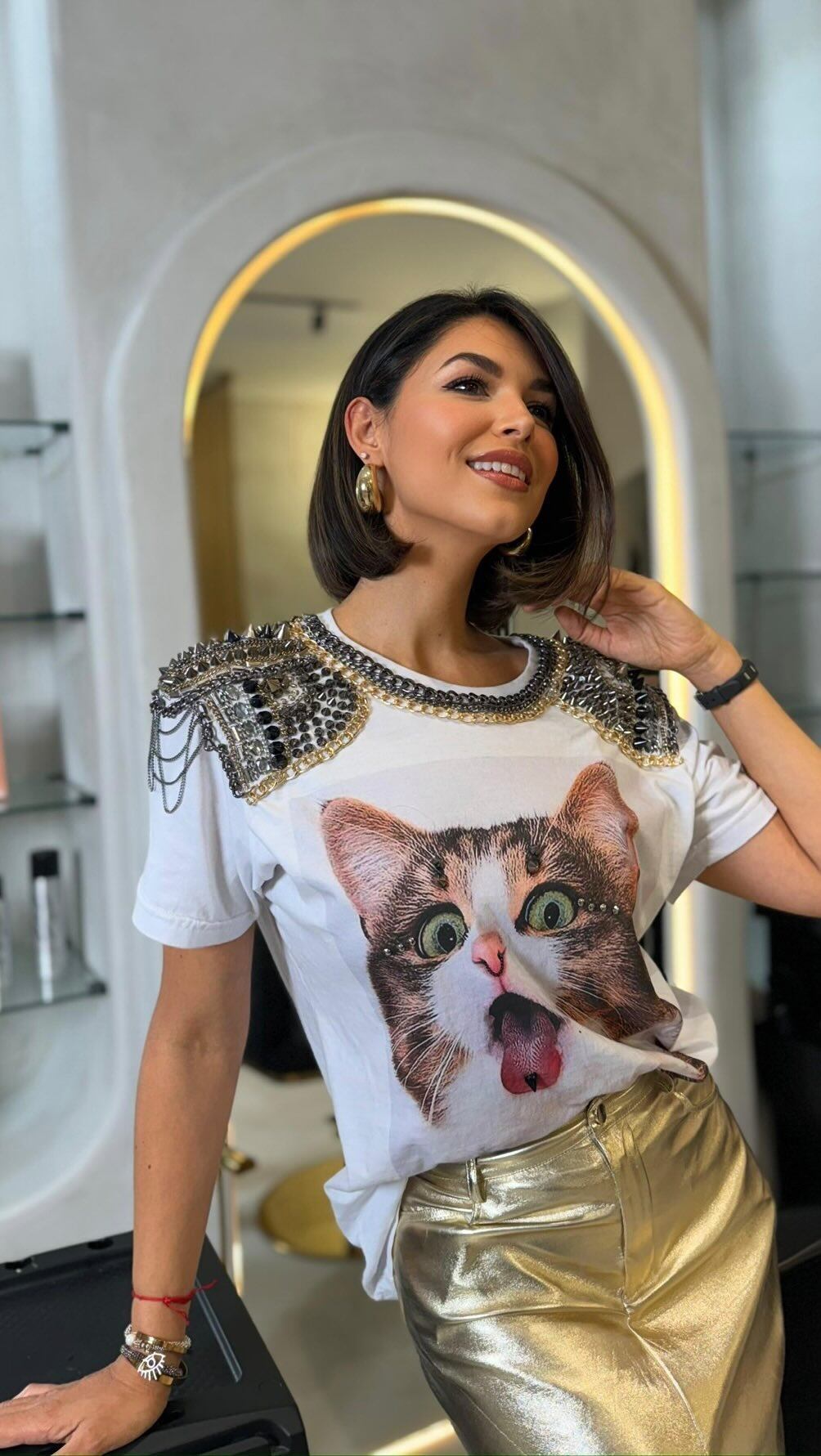 Johanna Ortiz, expresentadora de televisión-