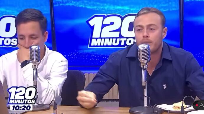 Los influencers Piolo y Francho Ramírez protagonizaron una acalorada discusión. Captura de pantalla.